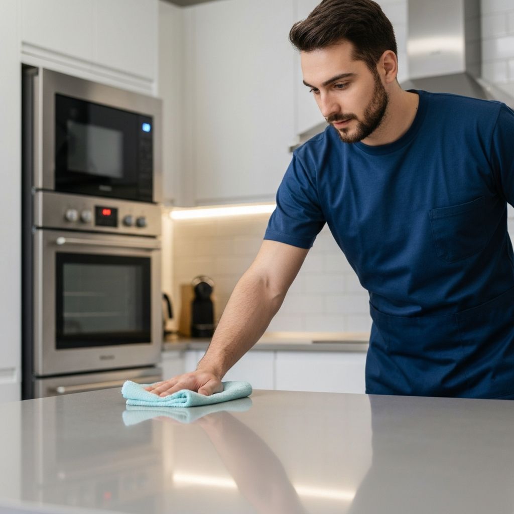 주방 청소 과정